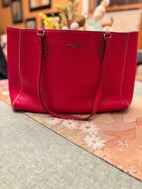 Karl Lagerfeld Zippy East West Leather tote